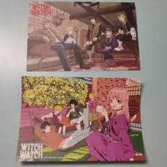 WITCH WATCH キャラクターイラストセット 2枚セット非売品