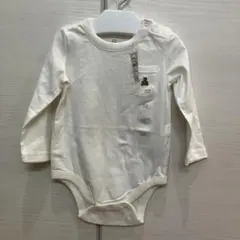★新品未使用　Baby GAPbaby 長袖ロンパース 12-18ヶ月ホワイト★