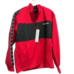 [カッパ] ジャージ メンズ 上下セット 下 トレーニングウェア ランニング 赤