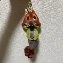 ズートピア ニック イケてる ぬいぐるみ キーホルダー マスコット