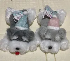シュナとボブ おやすみ メロディ ギミック 2体セット　オルゴール　ぬいぐるみ