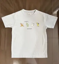 モンベル　半袖Tシャツ　鳥獣戯画　140のサムネイル