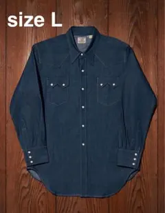 新品Levi's VINTAGE CLOTHINGショートホーンシャツリジッドL