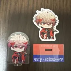 にじさんじ チョコエッグ2 セラフ・ダスルガーデン アクリルスタンド 3点セット