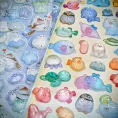 [ランダム]立体シール2枚セット