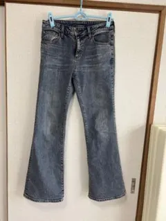 GU 今季購入　スリムフレアジーンズ