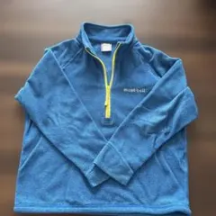 mont-bell フリース110サイズ 青