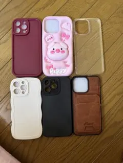 iPhone用ケース 5点セット まとめ売りのサムネイル