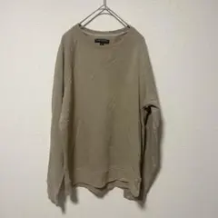 no.Y757【BANANA REPUBLIC】Mレディース　ブラウンスウェット