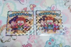 忍たま乱太郎マンチョコシールセット(シークレット 乱太郎 きり丸 しんベヱ)