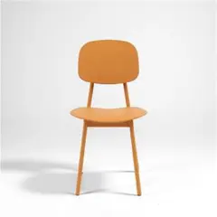 ニトリ 1人用こたつチェア YR22 WW/OR ダイニングチェア レッド - メルカリ