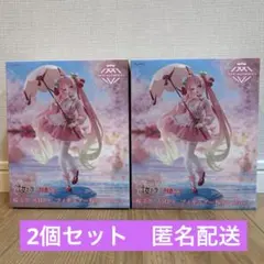 桜ミク 初音ミク AMP＋ フィギュア ～桜ドレスver.～ 2個セット