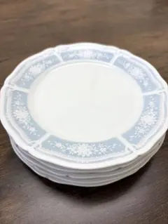 Noritake ノリタケ】 皿 5枚セット レースウッドゴールド プレート