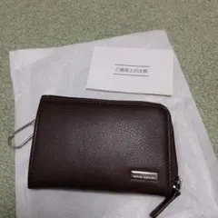 【新品】mila schon（ミラ・ショーン）Ｌ字ファスナー小銭入れ