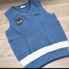 美品 テーラーメイド アディダス ゴルフ ニットベスト L