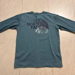 THE NORTH FACE 青 長袖カットソー