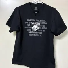 DESCENTE デサント ロゴプリント 半袖 Tシャツ ブラックのサムネイル