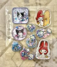 クロミ　マイメロ　ウォーターシール　おすそ分け