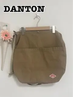 DANTON ダントン　 ベージュ キャンバス バッグ
