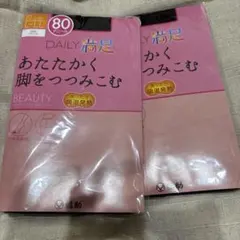 福助　満足タイツ 80デニール×2