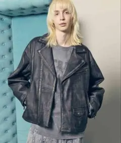 ダブルライダースジャケット レザージャケット