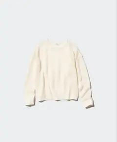 UNIQLO メッシュクルーネックセーター