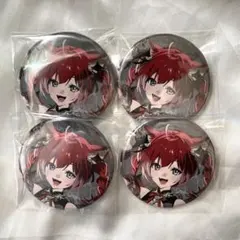 CR CrazyRaccoon ハロウィン 缶バッジ かるび