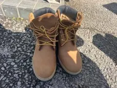 ブラウン ハイカット ワークブーツ