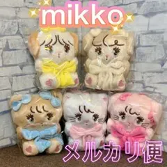 mikko characters 抱きしめおリボンマスコット ５種セット