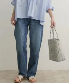 アーバンリサーチドアーズ　デニムワイドパンツ