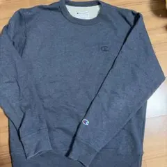 Champion グレー クルーネック トレーナー USA M