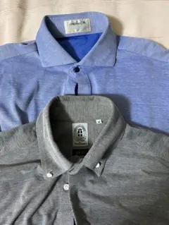 オリヒカ　スーツカンパニーボタンダウン　ワイドカラーシャツ 2枚セット