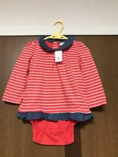 値下げ☆新品☆GAP ボディスーツ 80㎝ ロンパース ロンT ボーダー