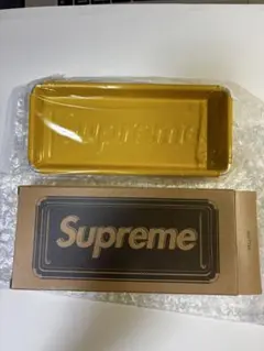 【タイムセール】　新品未開封　Supreme DULTON トレイ イエロー