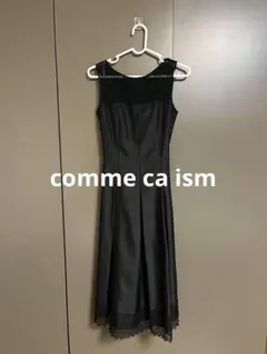 コムサイズム　ノースリーブドレス