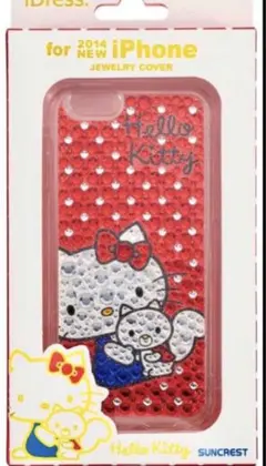 定価2750円 ハローキティ スマホケース IP6-KT02のサムネイル