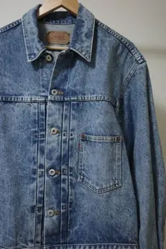 Levi'sライトブルー デニムジャケット/ファースト/70701XX/BIGE