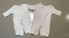 プティマイン カバーオール 50-70 2枚セット