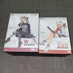 アークナイツ　ぬーどるストッパー ニェン　W フィギュア2体