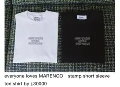 everyone loves marenco j.30000 Tシャツ マレンコ - メルカリ