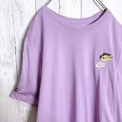 【国内正規品】ナイキ NIKE ラベンダー 三連ロゴ Tシャツ #1075