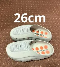 NIKE MIND 001 ホワイト 26cm - メルカリ