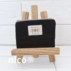 ハンドメイド❁⃘ポケットティッシュケース付きミニポーチ