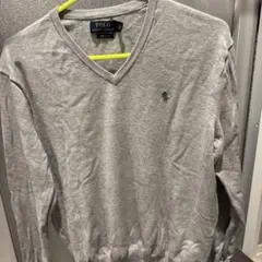 Polo Ralph Lauren グレー Vネックセーター