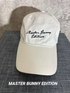 MASTER BUNNY マスターバニー　ロゴ刺繍キャップ ゴルフキャップ