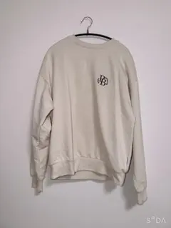 Power To The People。猫クリーム色 スウェット M