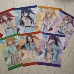 【値下げ！】学園アイドルマスター クリアファイル コンプリート7種13枚セット☆