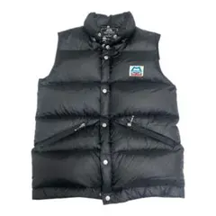 美品　マウンテンイクイップメント　ダウンベスト　ブラック