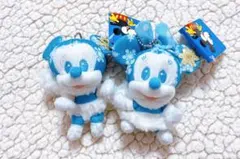 【レア品】ディズニー　ミッキー&ミニー　マスコット　2点