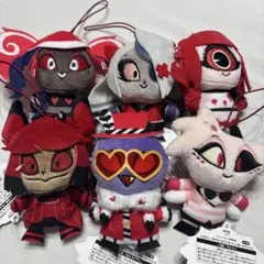 ハズビンホテル　ラバーフィギュア フィンガーパペットぬいぐるみ ラウンドワン限定 ラウンドワン限定 ハズビン・ホテルへようこそ フィンガーパペット 6